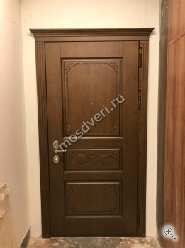 Входная металлическая дверь в квартиру в классическом стиле - купить от производителя Мосдвери Входная металлическая дверь в квартиру в классическом стиле