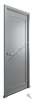Дверь входная металлическая серая Бетон светлый СДД-014 - купить от производителя Мосдвери Дверь входная металлическая серая Бетон светлый СДД-014